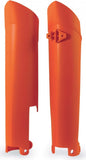 Fork Cover - Acerbis Compatible With Ktm 450 Sx-F (2008-2014)