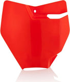 Front Number Plate - Acerbis Compatible With Gasgas Mc 65 (2021-2023)