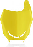 Front Number Plate - Acerbis Compatible With Suzuki Rm-Z 450 (2018-2025)