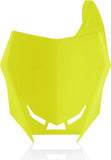 Front Number Plate - Acerbis Compatible With Suzuki Rm-Z 450 (2018-2025)