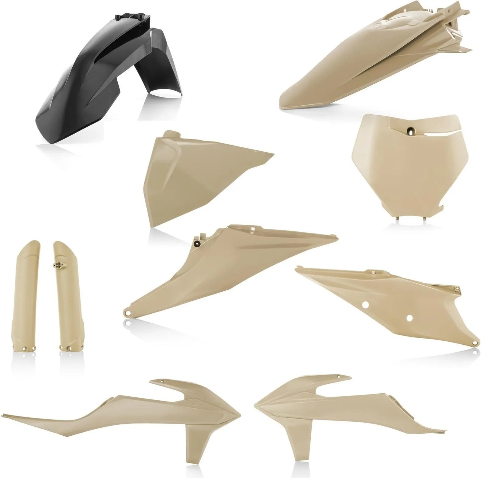 Plastics Full Kit - Acerbis Compatible With Ktm 250 Sx-F (2019-2022)