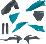 Plastics Full Kit - Acerbis Compatible With Ktm 250 Sx-F (2019-2022)