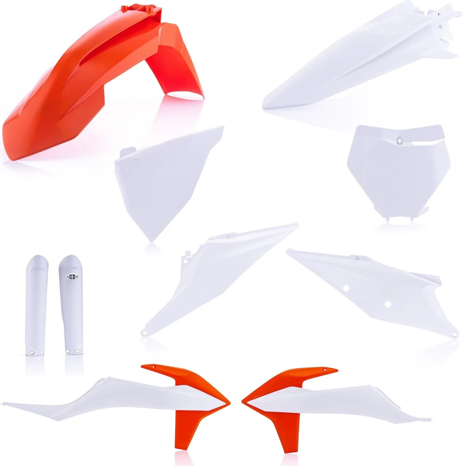 Plastics Full Kit - Acerbis Compatible With Ktm 350 Xc-F (2019-2022)