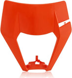 Headlight Mask - Acerbis Compatible With Ktm 350 Exc-F (2017-2019)
