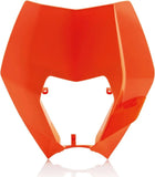 Headlight Mask - Acerbis Compatible With Ktm 350 Exc-F (2008-2013)