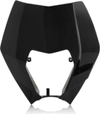 Headlight Mask - Acerbis Compatible With Ktm 125 Exc (2008-2013)