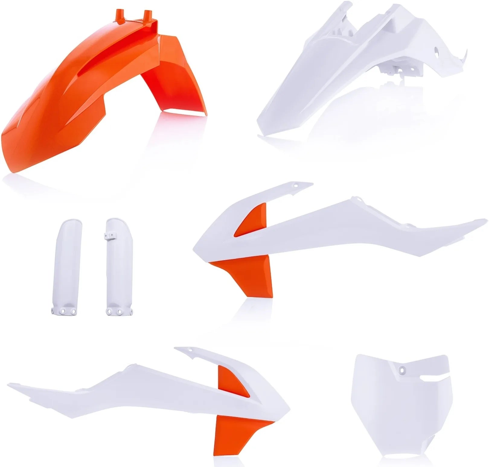 Plastics Full Kit - Acerbis Compatible With Ktm 65 Sx (2019-2022)