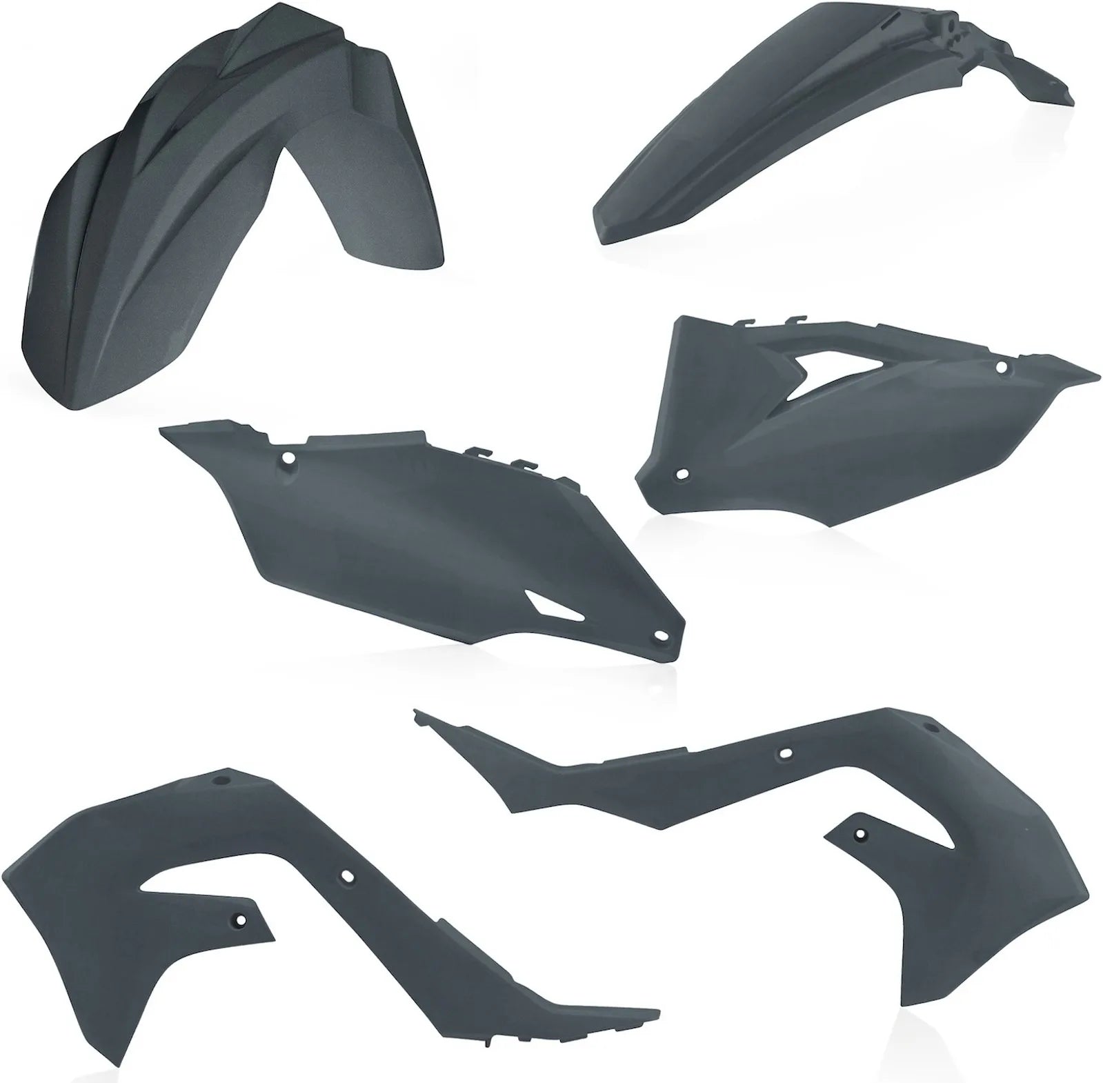 Plastics Kit - Acerbis Compatible With Kawasaki Kx 250 4T (2021-2022)