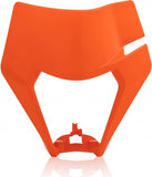 Headlight Mask - Acerbis Compatible With Ktm 500 Exc-F (2020-2023)