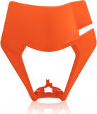 Headlight Mask - Acerbis Compatible With Ktm 450 Xcf-W (2023)