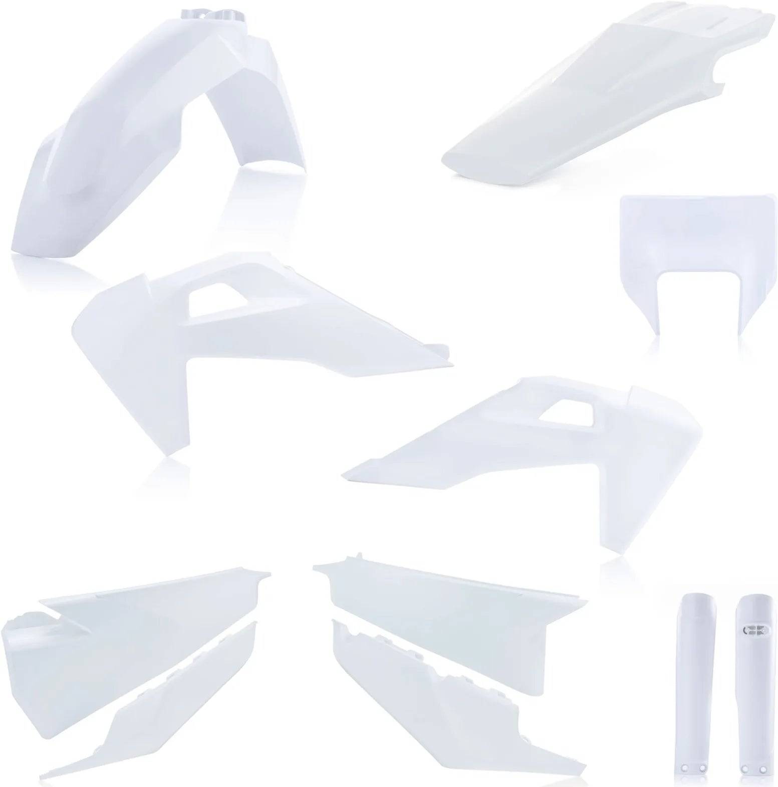 Plastics Full Kit - Acerbis Compatible With Husqvarna Te 150 I (2020-2022)