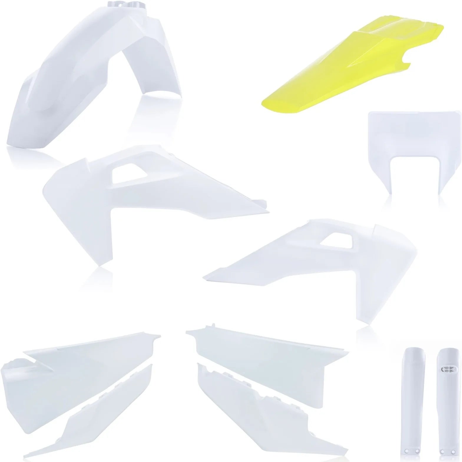 Plastics Full Kit - Acerbis Compatible With Husqvarna Te 150 I (2020-2023)