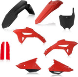 Plastics Full Kit - Acerbis Compatible With Honda Crf 250 R (2022-2024)