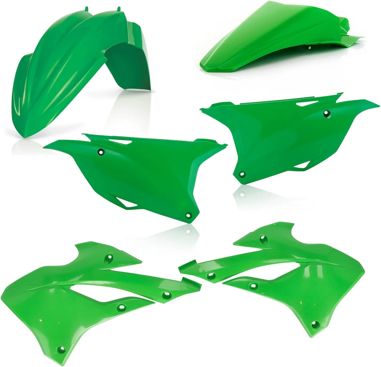 Plastics Kit - Acerbis Compatible With Kawasaki Kx 112 (2022-2024)