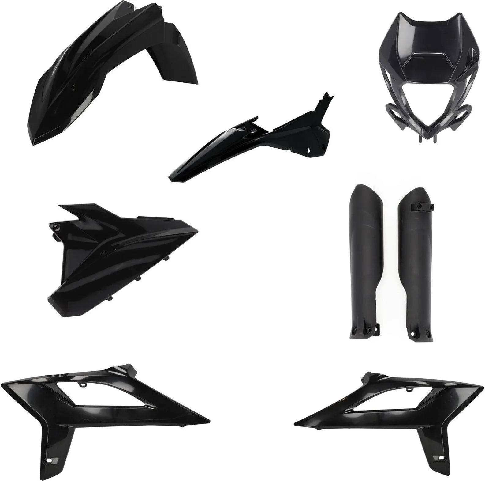 Plastics Full Kit - Acerbis Compatible With Beta Rr 200 2T (2020-2022)