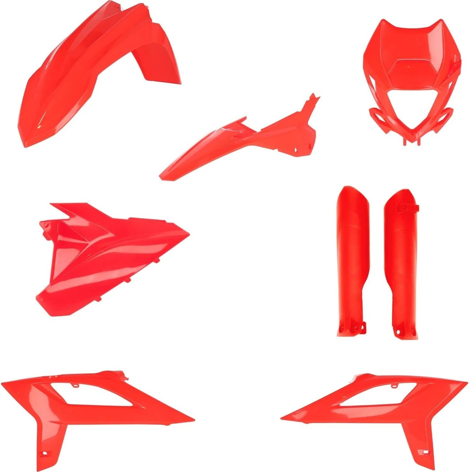 Plastics Full Kit - Acerbis Compatible With Beta Rr 125 Racing 2T (2020-2022)