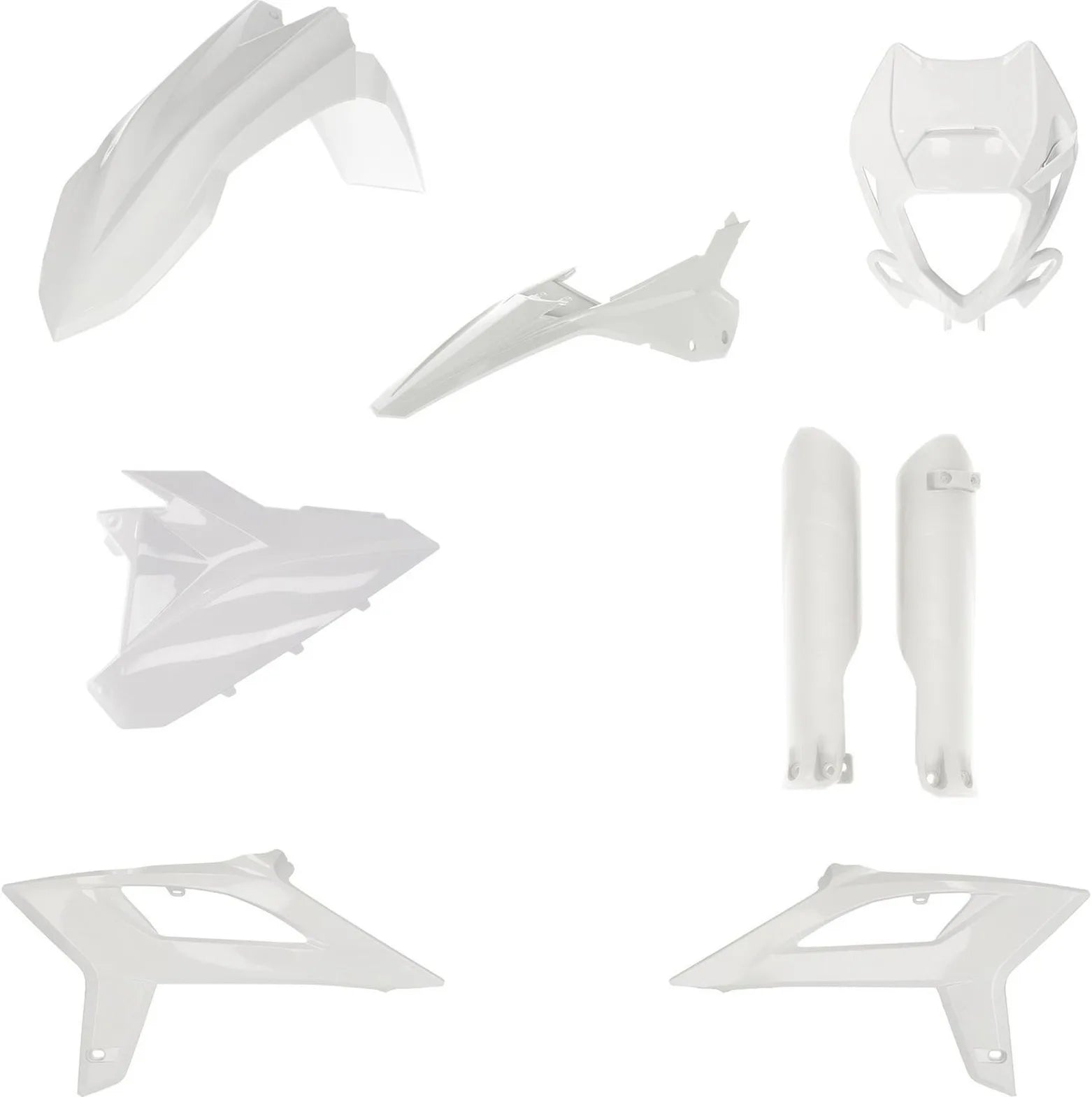Plastics Full Kit - Acerbis Compatible With Beta Rr 125 2T (2020-2022)