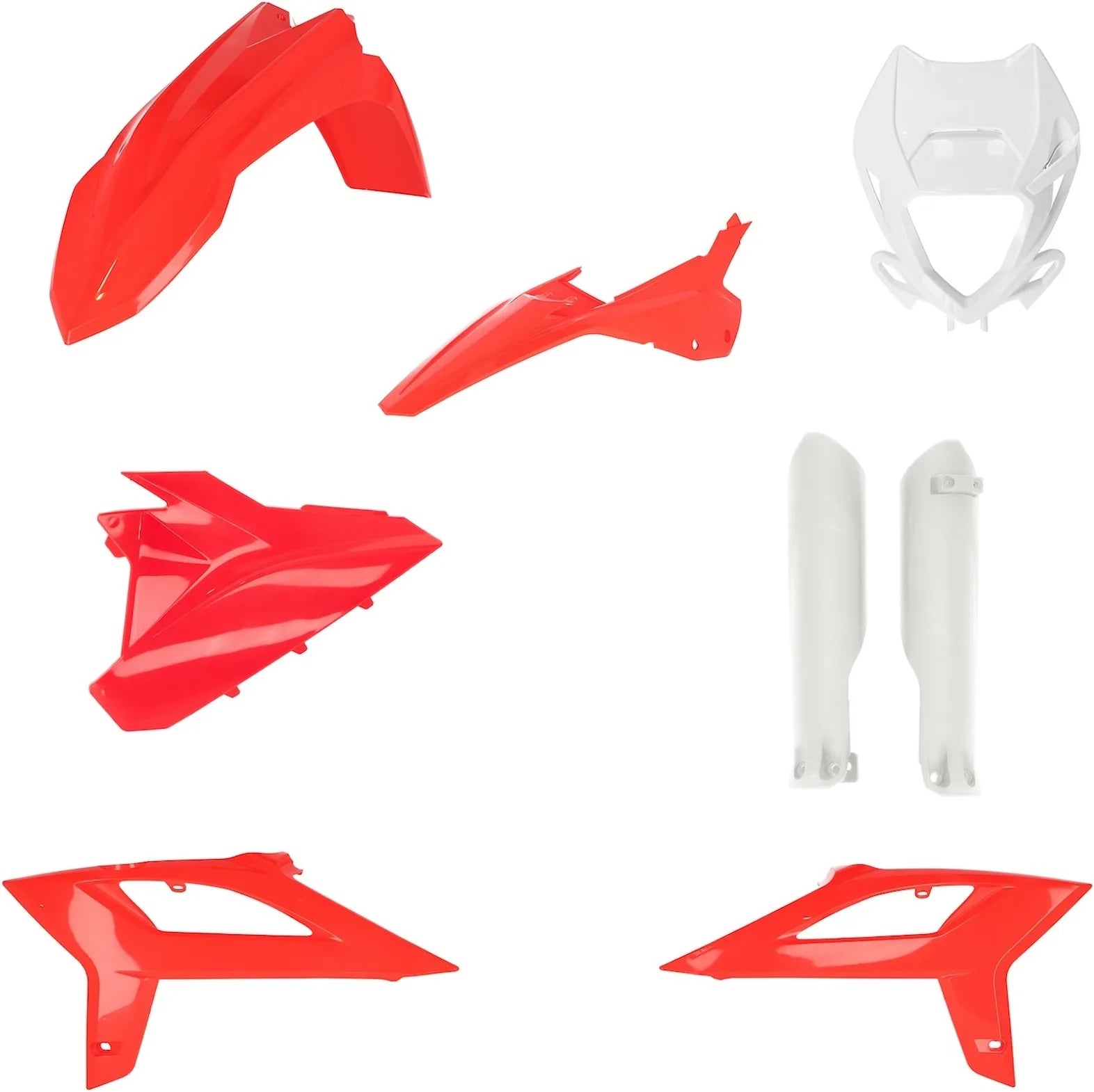 Plastics Full Kit - Acerbis Compatible With Beta Rr 125 Racing 2T (2020-2022)