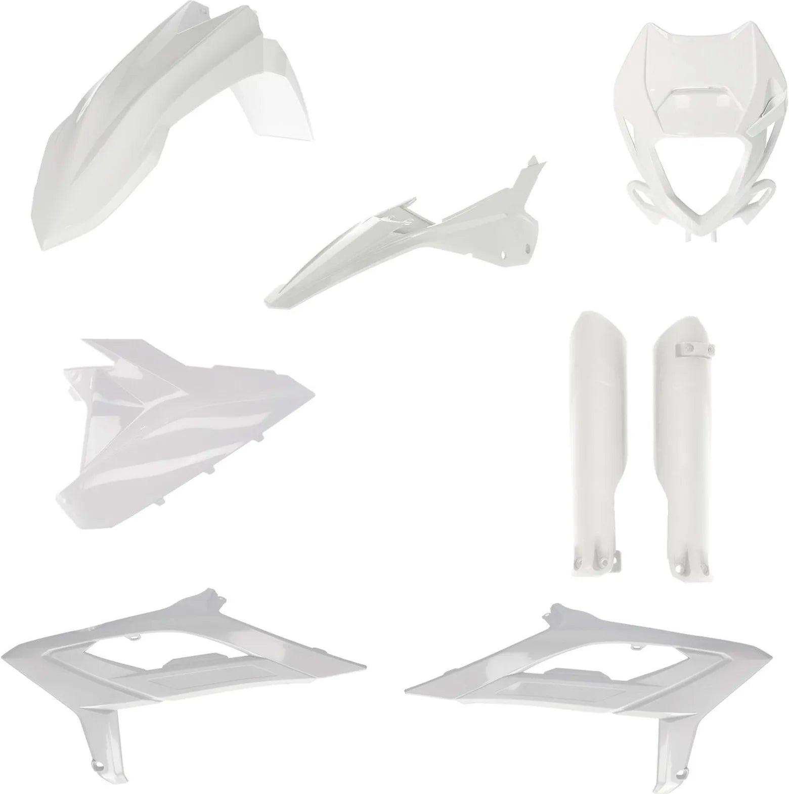 Plastics Full Kit - Acerbis Compatible With Beta Rr 125 2T (2023-2024)
