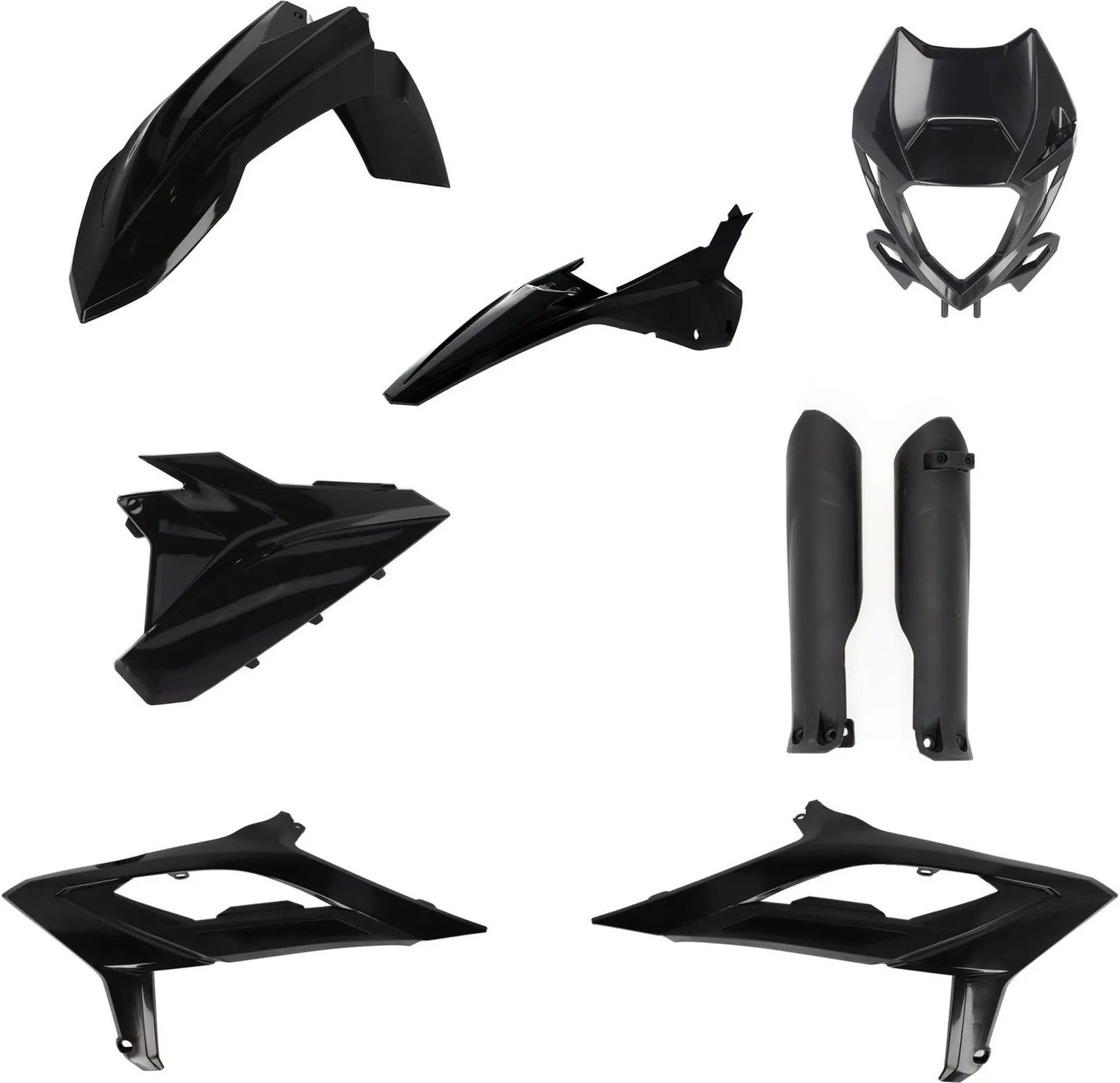 Plastics Full Kit - Acerbis Compatible With Beta Rr 125 Racing 2T (2023-2024)