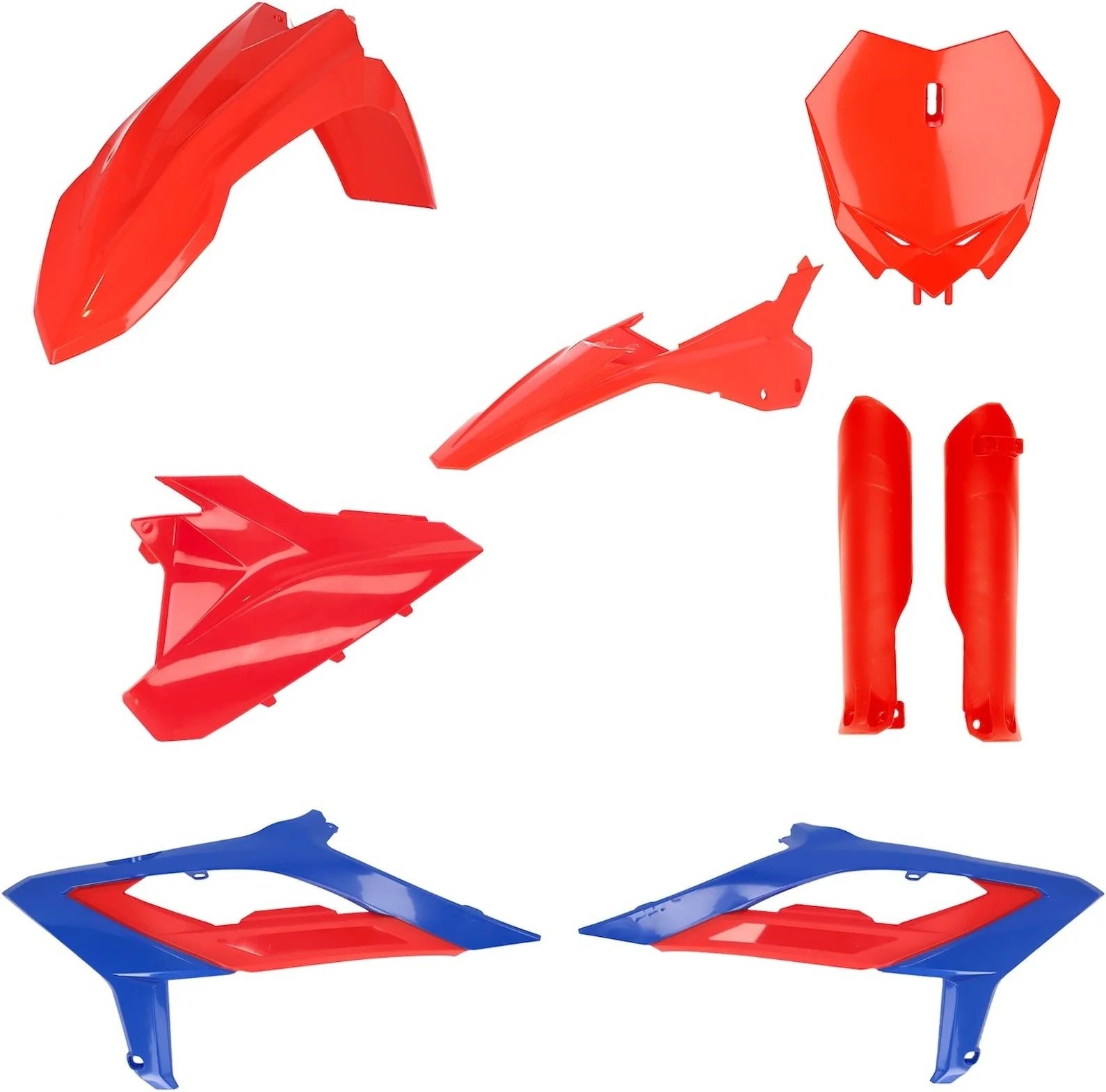Plastics Full Kit - Acerbis Compatible With Beta Rx 300 (2023-2024)