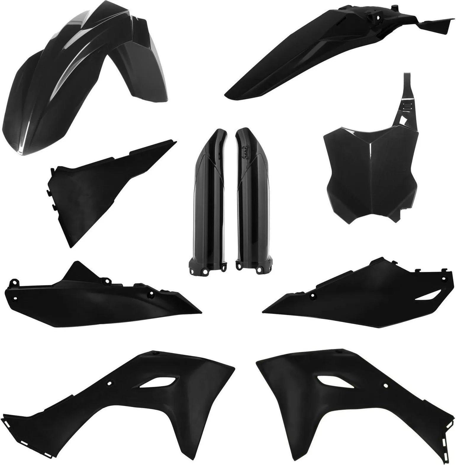 Plastics Full Kit - Acerbis Compatible With Kawasaki Kx 450 X (2024-2025)