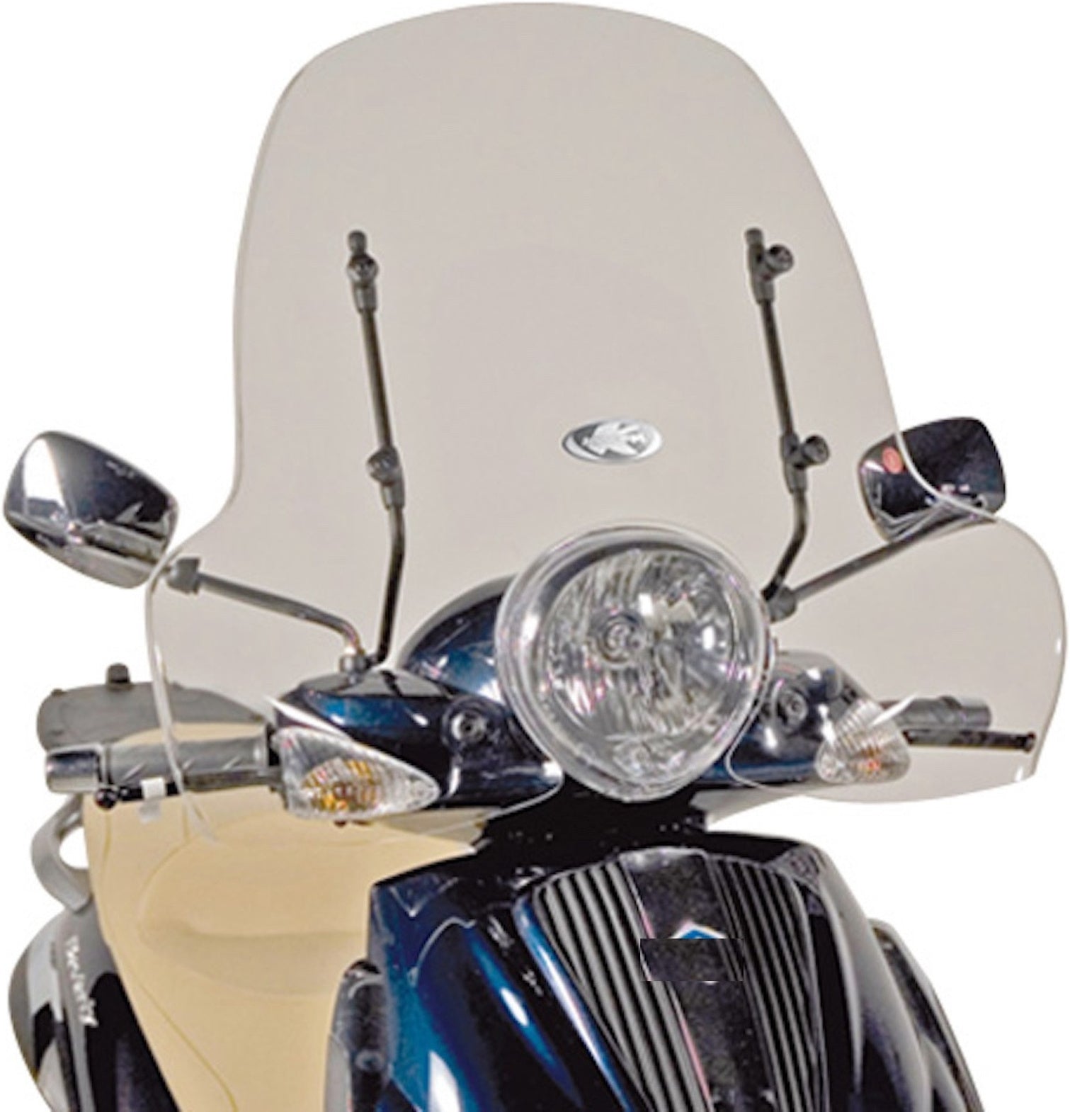 Wind-Screen - Kappa Moto Compatible With Piaggio Beverly Tourer 300 - 400 (2008-2010)