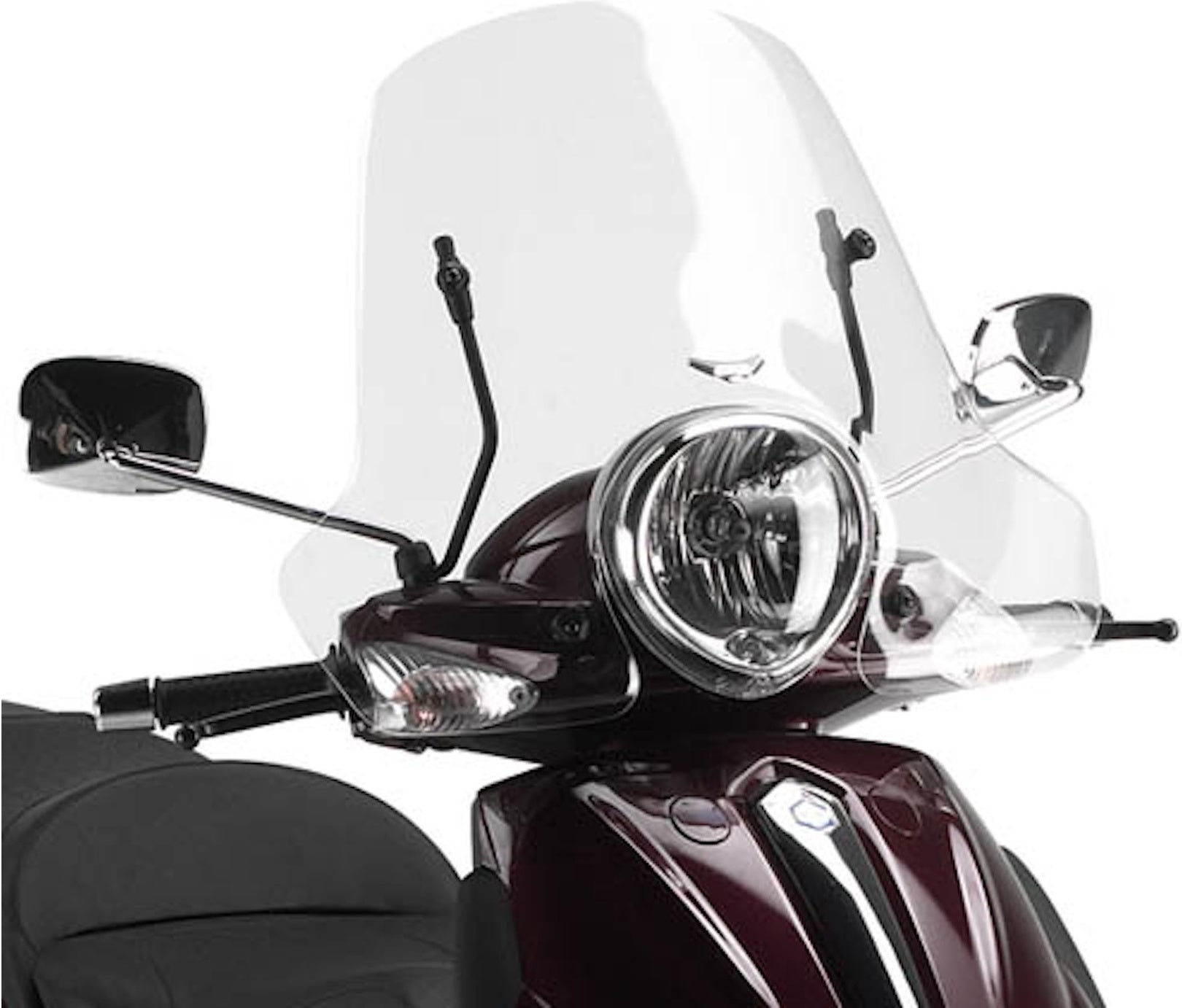 Transparent Wind-Screen 106A - Givi Compatible With Piaggio Beverly 500 (2003-2007)