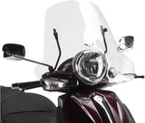 Transparent Wind-Screen 106A - Givi Compatible With Piaggio Beverly 500 (2003-2007)
