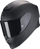 Full-Face Motorcycle Helmet Scorpion Exo Exo-R1 Evo Carbon Air Carbon Fiber Matt Black Solid Size M