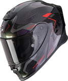 Full-Face Motorcycle Helmet Scorpion Exo Exo-R1 Evo Carbon Air Carbon Fiber Chameleon Black Propel Size M