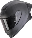 Full-Face Motorcycle Helmet Scorpion Exo Exo-R1 Evo Ii Carbon Air Carbon Fiber Matt Black Solid Size M