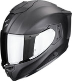 Full-Face Motorcycle Helmet Scorpion Exo Exo-1500 Air Ultra Tct Matt Black Solid Size M