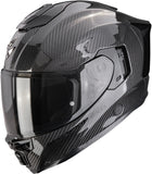 Full-Face Motorcycle Helmet Scorpion Exo Exo-1500 Carbon Air Carbon Fiber Black Solid Size S