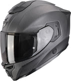 Full-Face Motorcycle Helmet Scorpion Exo Exo-1500 Carbon Air Carbon Fiber Matt Black Solid Size M