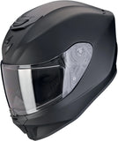 Full-Face Motorcycle Helmet Scorpion Exo Exo-Jnr Air Polycarbonate Black Solid Size M