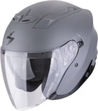 Urban Motorcycle Helmet Scorpion Exo Exo-Z1 Ultra Tct Matt Cement Grey Solid Size L