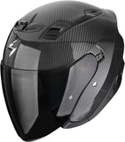 Urban Motorcycle Helmet Scorpion Exo Exo-Z1 Carbon Carbon Fiber Black Solid Size S