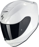 Full-Face Motorcycle Helmet Scorpion Exo Exo-391 Polycarbonate White Solid Size L