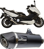 Complete Exhaust System Without Catalytic Converter And Without Sound Certification Gp Corsa Carbon Fiber - Leovince Compatible With Yamaha Mt-03 (2018-2019)