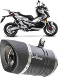 Exhaust Tip Without Sound Certification Lv Pro Carbon Fiber Carbon Fiber End Cap - Leovince Compatible With Honda Forza 750 (2025-2026)