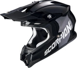 Off-Road Motorcycle Helmet Scorpion Exo Vx-16 Evo Air Polycarbonate Black Solid Size Xxl