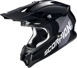 Off-Road Motorcycle Helmet Scorpion Exo Vx-16 Evo Air Polycarbonate Black Solid Size Xxl