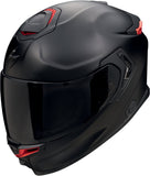 Full-Face Motorcycle Helmet Scorpion Exo Exo-Gt Sp Air Ultra Tct Matt Black Red Solid Size Xxl