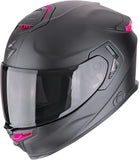 Full-Face Motorcycle Helmet Scorpion Exo Exo-Gt Sp Air Ultra Tct Matt Black Pink Solid Size L
