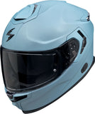 Full-Face Motorcycle Helmet Scorpion Exo Exo-Gt Sp Air Ultra Tct Matt Light Blue Blue Solid Size Xl