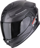 Full-Face Motorcycle Helmet Scorpion Exo Exo-Gt Sp Air Ultra Tct Matt Black Silver Flex Size Xs