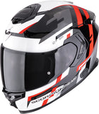 Full-Face Motorcycle Helmet Scorpion Exo Exo-Gt Sp Air Ultra Tct Black Red Tornado Size S