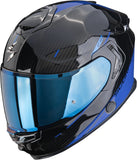 Full-Face Motorcycle Helmet Scorpion Exo Exo-Gt Sp Air Ultra Tct Black Blue Asphalt Size S