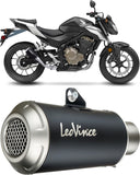 Exhaust Tip Without Sound Certification Lv One Evo Carbon Fiber Carbon Fiber End Cap - Leovince Compatible With Bmw F 700 Gs (2013-2016)